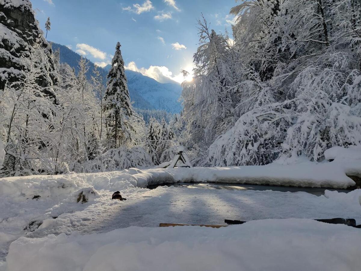 Вилла Idyllic Mountain Huette -Gesaeuse Nationalpark Landl  Экстерьер фото